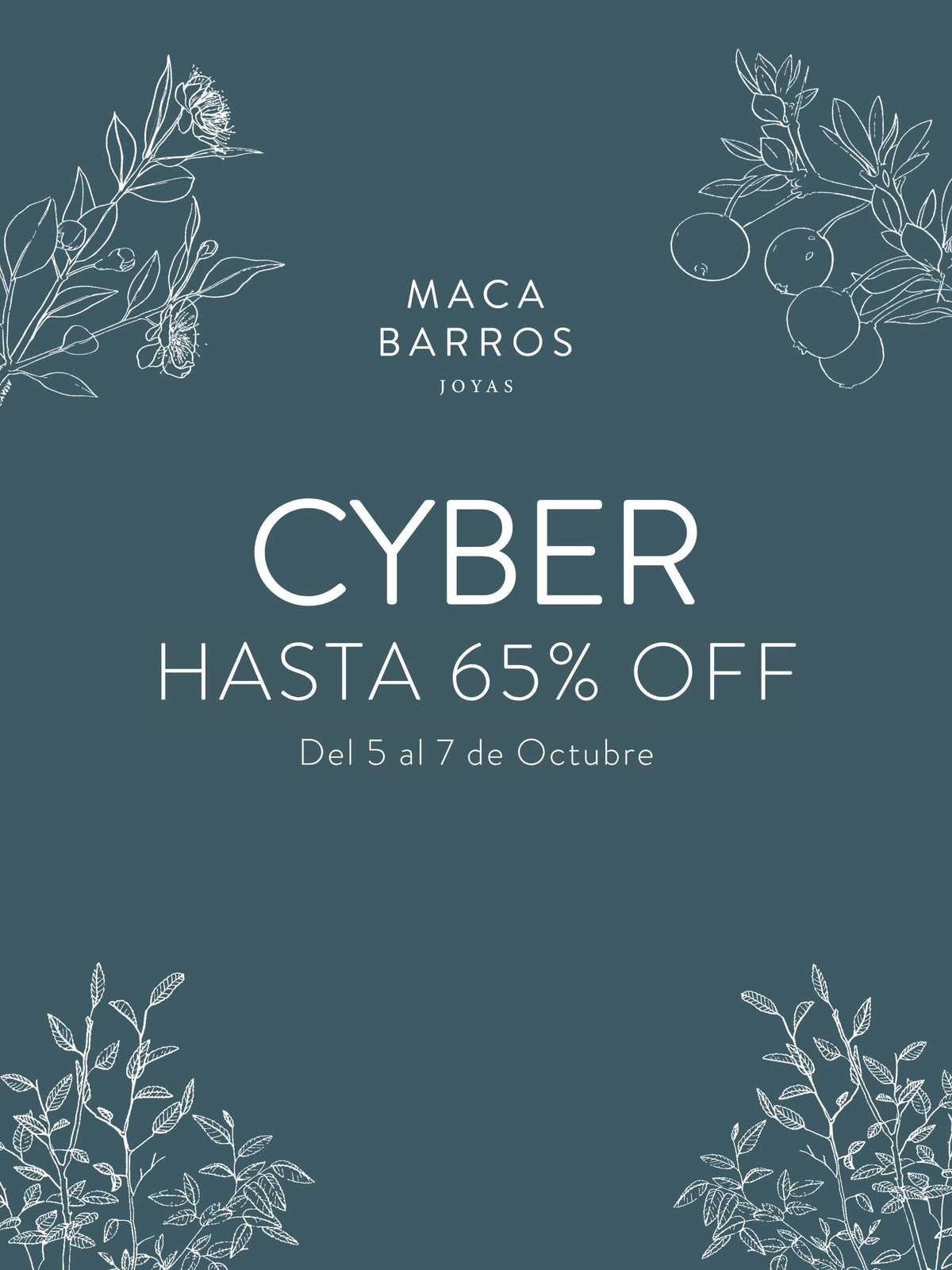 CYBER hasta 60% descuento