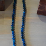 COLLAR PIEDRAS ÁGATA AZUL