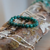 PULSERA PIEDRA ÁGATA VERDE
