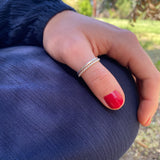 ANILLO REMOLINO PLATA