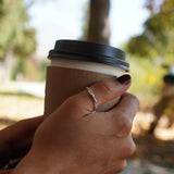 ANILLO ESPIRAL PLATA