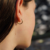 AROS ARGOLLAS CLÁSICAS ENCHAPE ORO TEEN