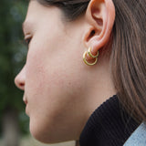 AROS ARGOLLAS DOMINGA ENCHAPE ORO TEEN