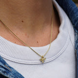 COLLAR ABEJA ENCHAPE ORO