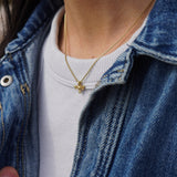 COLLAR ABEJA ENCHAPE ORO