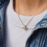 COLLAR ABEJA ENCHAPE ORO