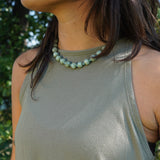 COLLAR CERÁMICA PIEDRAS