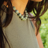 COLLAR CERÁMICA PIEDRAS