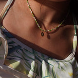 COLLAR COLORES VERDE ESPÍRITU SANTO NIÑA