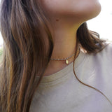 COLLAR NUDOS MINI VIRGEN DE LOS RAYOS TEEN