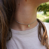 COLLAR NUDOS MINI VIRGEN DE LOS RAYOS TEEN