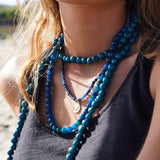 COLLAR SEMILLAS AZULES