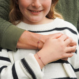 PACK PULSERAS UNIDAS POR SIEMPRE CORAZON PLATA NIÑA