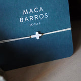 PULSERA CRUZ NACAR GOLDFILLED
