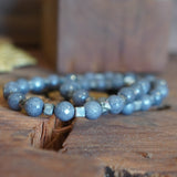 COLLAR ÁGATA GRIS CUADRADO