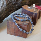 COLLAR ÁGATA GRIS CUADRADO