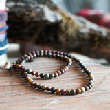 COLLAR PIEDRA JASPE PICASSO HOMBRE