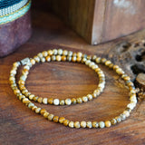 COLLAR PIEDRA JASPE PAISINA HOMBRE