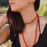 COLLAR SEMILLAS MINI NARANJO