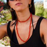 COLLAR SEMILLAS MINI NARANJO