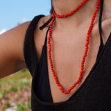 COLLAR SEMILLAS MINI NARANJO