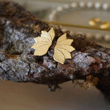 AROS HOJAS TEXTURA ENCHAPE ORO