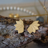 AROS HOJAS TEXTURA ENCHAPE ORO