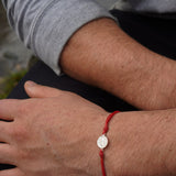 PULSERA SAN BENITO HILO ROJO