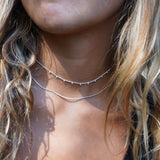 COLLAR  CHOKER ANGELA ENCHAPE PLATA