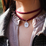 COLLAR SEDA ESPÍRITU SANTO Y MATER