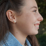 AROS PERLA CHICA ACERO INOXIDABLE