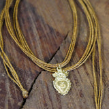 COLLAR DETENTE HILO ENCHAPE ORO