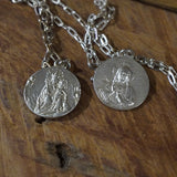 ESCAPULARIO PLATA HOMBRE GRANDE
