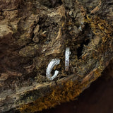 AROS ARGOLLAS TEXTURA PLATA
