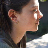 ARO EAR CUFF TRES LINEAS PLATA TEEN