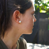 AROS PERLA PLATA GRANDE TEEN