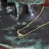 COLLAR ESPÍRITU SANTO CONECTOR ENCHAPE ORO