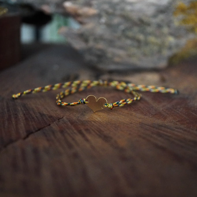 PULSERA CORAZÓN COLORES