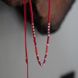 COLLAR AJUSTABLE AMANDA ROJO TEEN