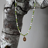 COLLAR COLORES VERDE ESPÍRITU SANTO TEEN