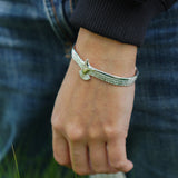 PULSERA ESCLAVA ÁGUILA ENCHAPE PLATA