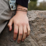 PACK PULSERAS TELAR NEGRO  MARA TEEN