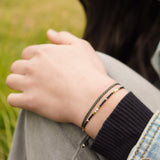 PACK PULSERAS TELAR NEGRO  MARA TEEN