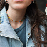 COLLAR AJUSTABLE AMANDA COLORES TEEN