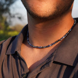 COLLAR PIEDRA SODALITA HOMBRE