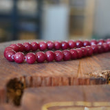 COLLAR ÁGATA BURDEO