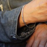 PULSERA ESCLAVA CIRCULAR ENCHAPE PLATA