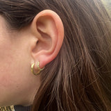 AROS ARGOLLAS FATIMA ENCHAPE ORO TEEN