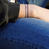 PACK PULSERAS GUADALUPE TELAR  PLATA TEEN