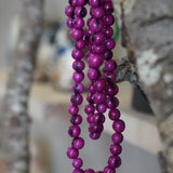 COLLAR SEMILLAS MORADO